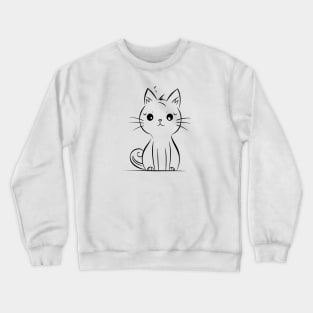 Comix Kitty Crewneck Sweatshirt